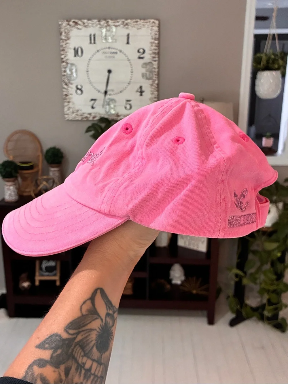 Vintage NASCAR Chase Authentics Pink Dale Earnhardt Jr. Kids Cap Hat